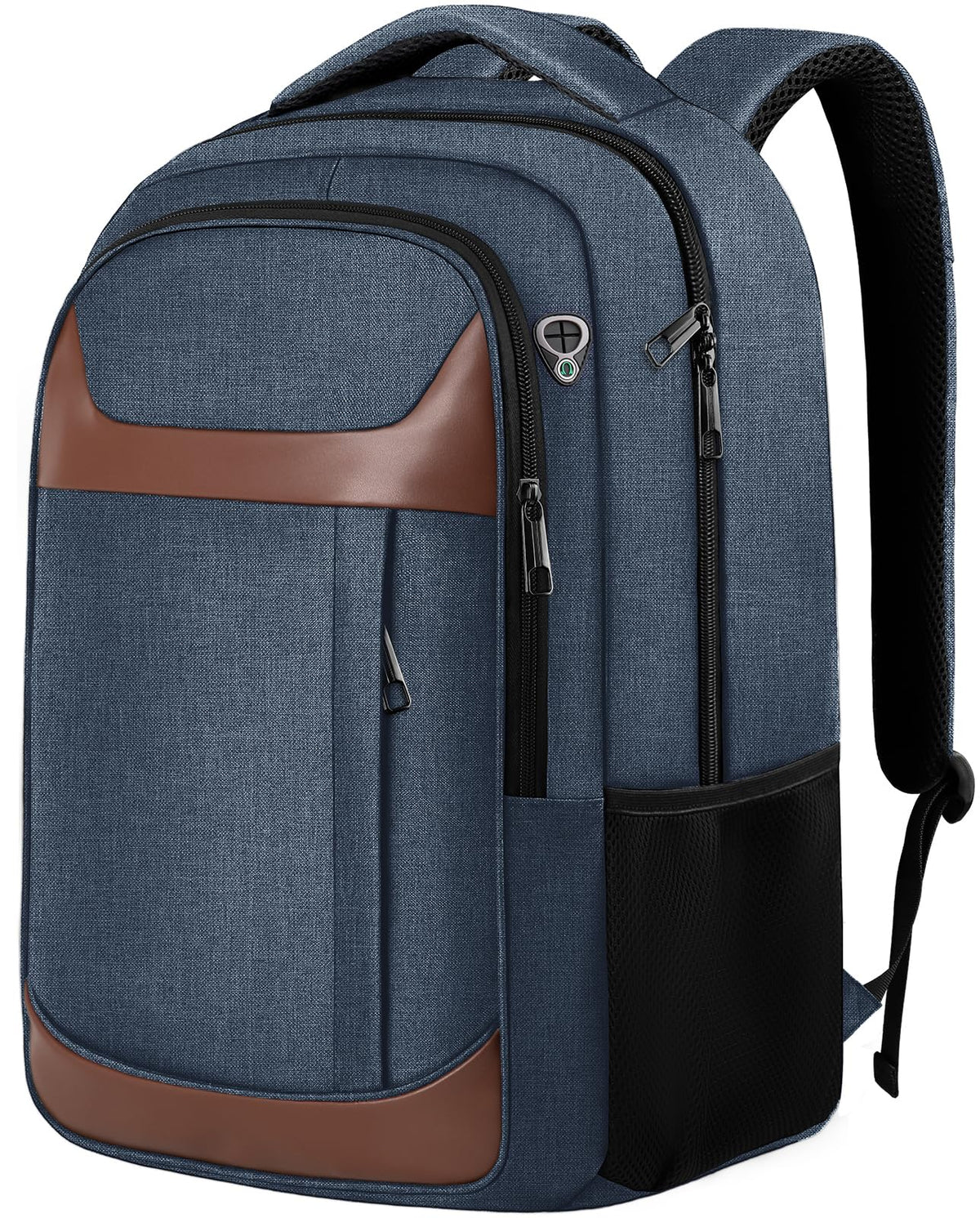 17" Travel Laptop Backpack, Airline Approved Computer Bag, Black