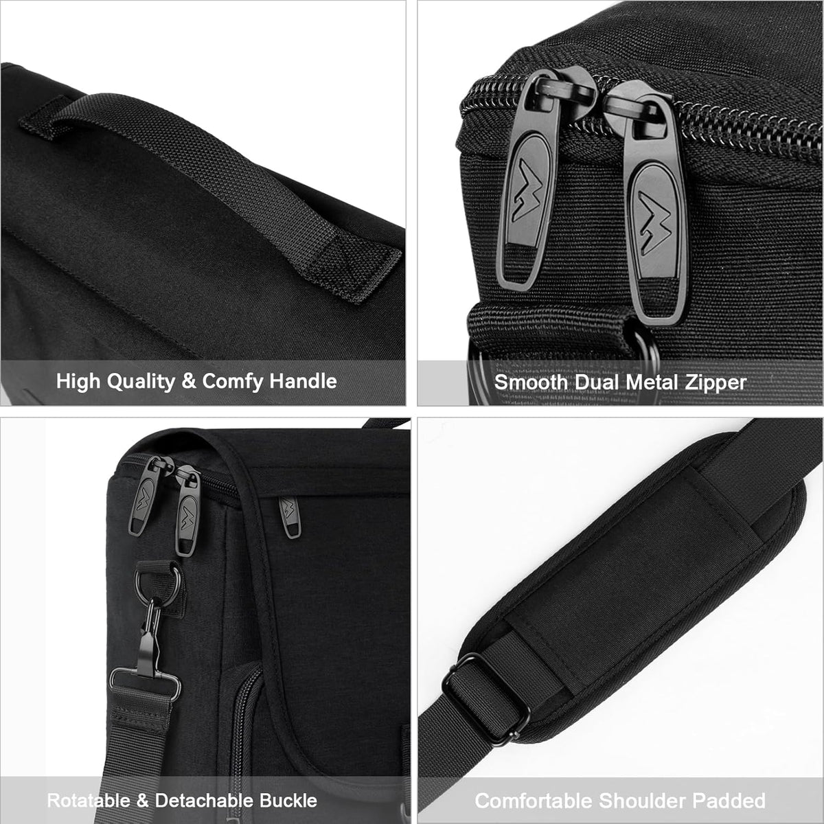 MATEIN Messenger Bag for Men, School Bag Men's Laptop Briefcases for Work