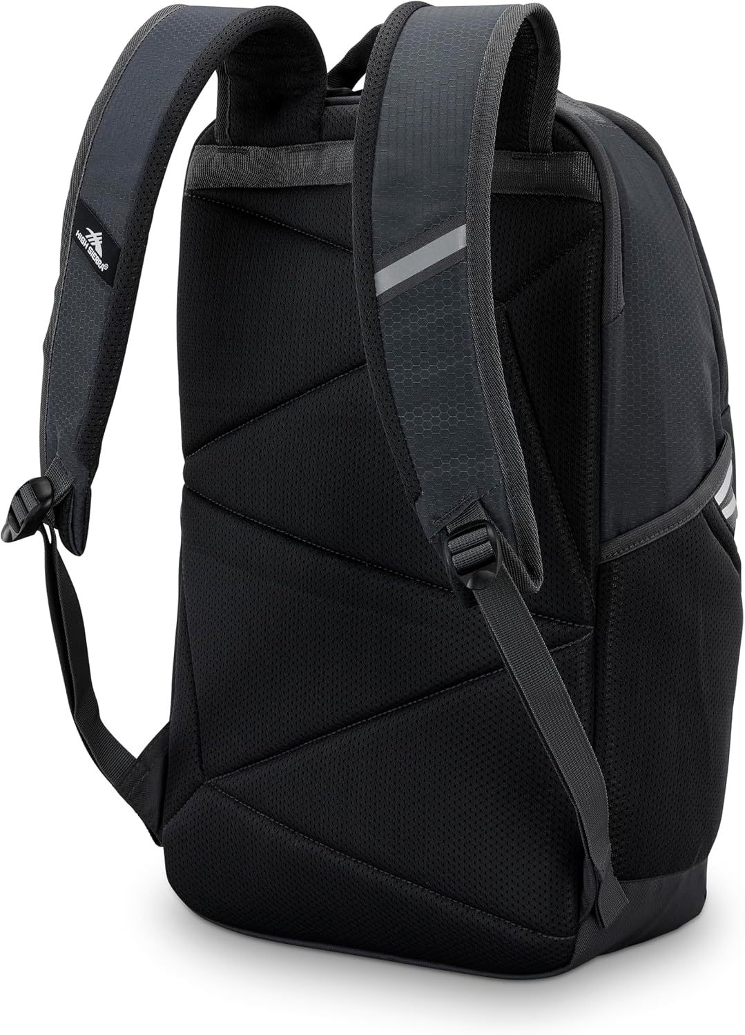 High Sierra Swoop SG Backpack, Travel or Work Laptop Bookbag with Drop Protection Pocket, and Tablet Sleeve, One Size, Mercury