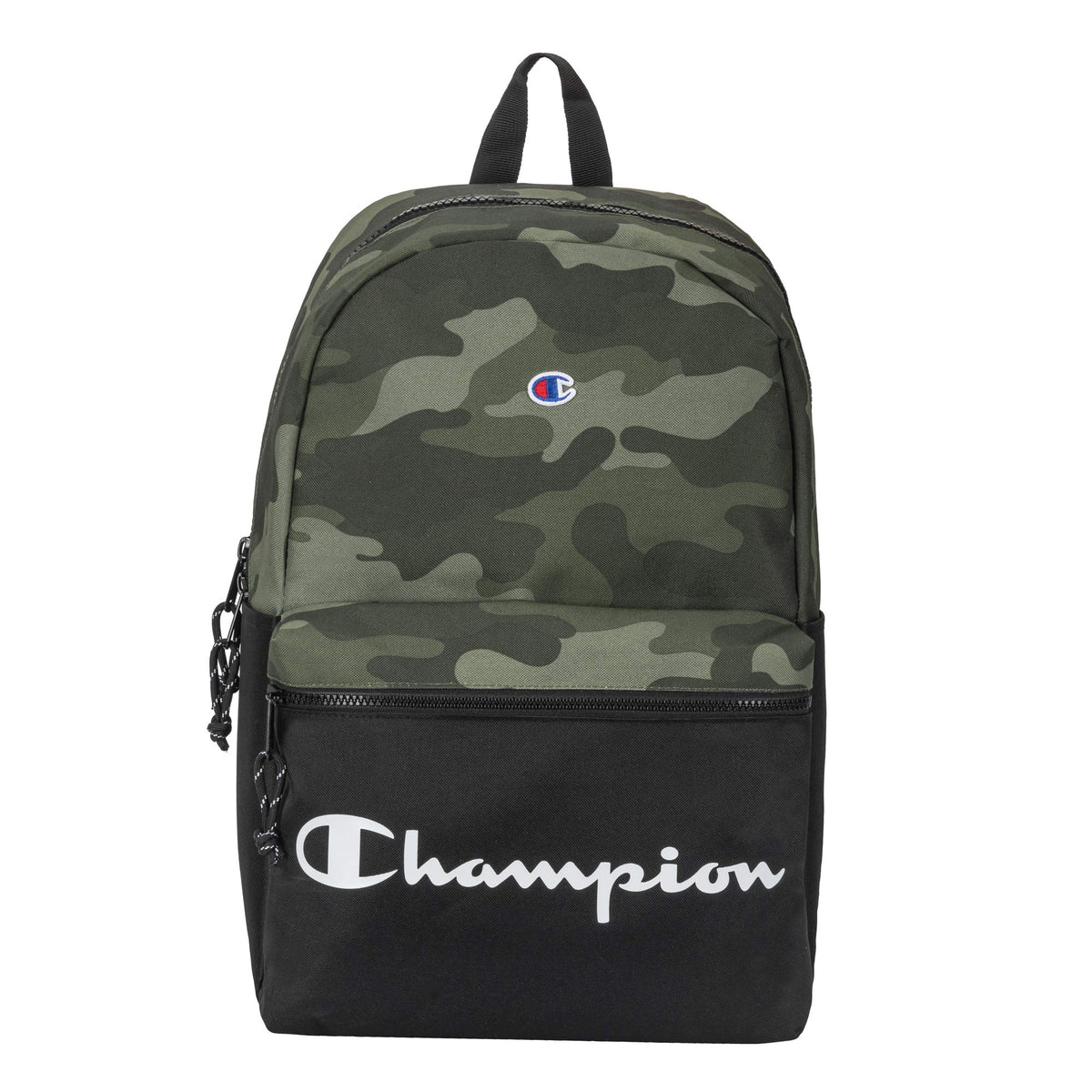 Champion unisex-adult Manuscript Backpack with Padded Adjustable Straps, Water Bottle Pocket for Work, Travel, Daily Use
