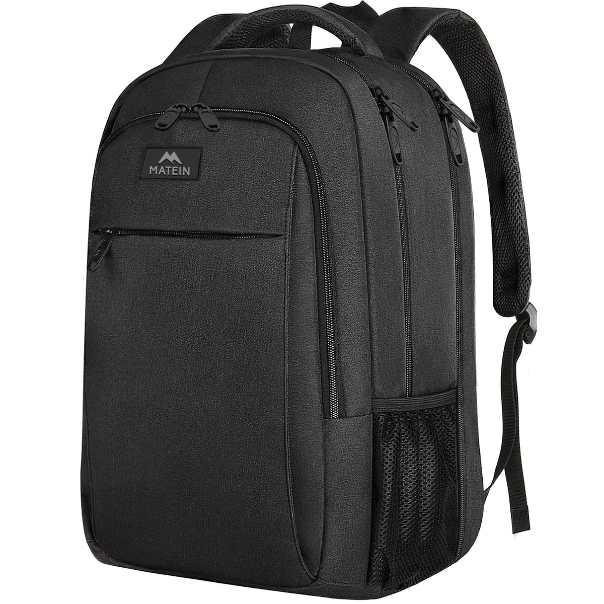 MATEIN Travel Laptop Backpack, 15.6 Inch College School Computer Bag, Grey