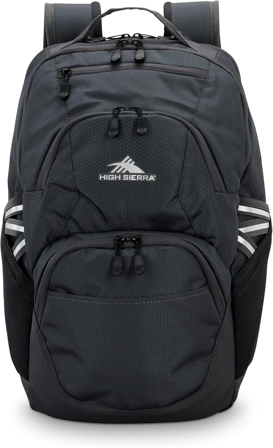 High Sierra Swoop SG Backpack, Travel or Work Laptop Bookbag with Drop Protection Pocket, and Tablet Sleeve, One Size, Mercury