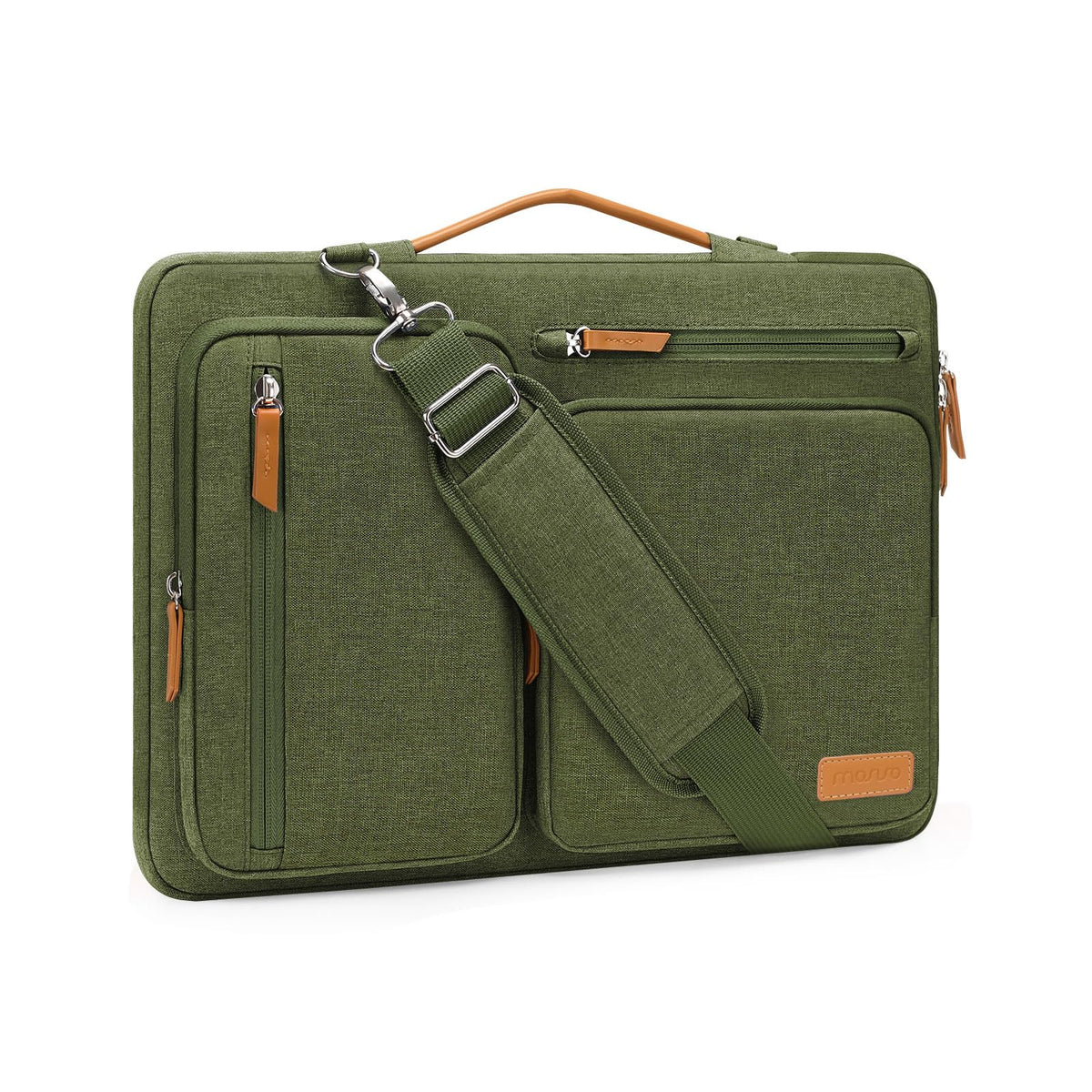 MOSISO 360 Protective Laptop Shoulder Bag 15.6 inch,15-16 inch Laptop Bag