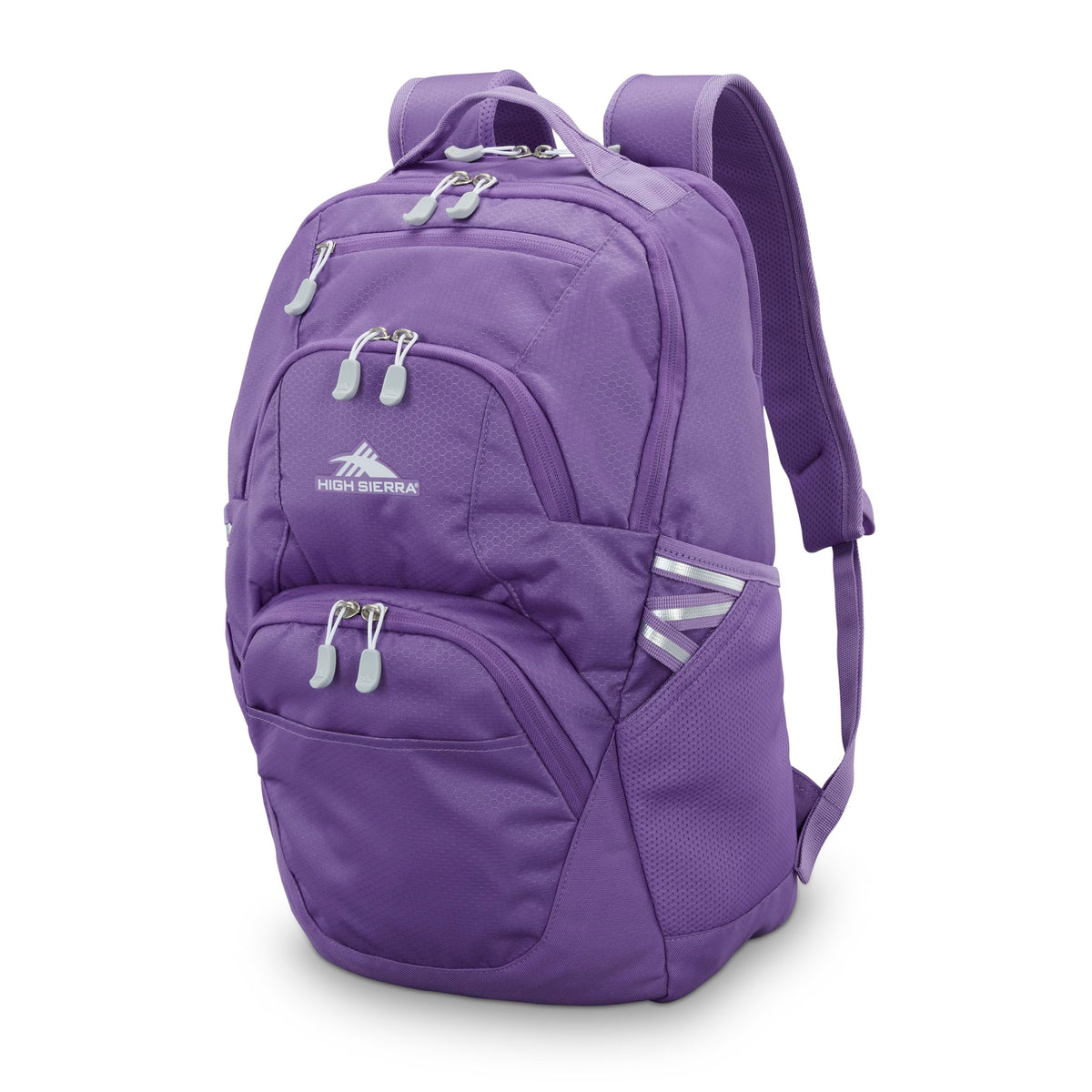 High Sierra Swoop SG Backpack, Travel or Work Laptop Bookbag with Drop Protection Pocket, and Tablet Sleeve, One Size, Mercury
