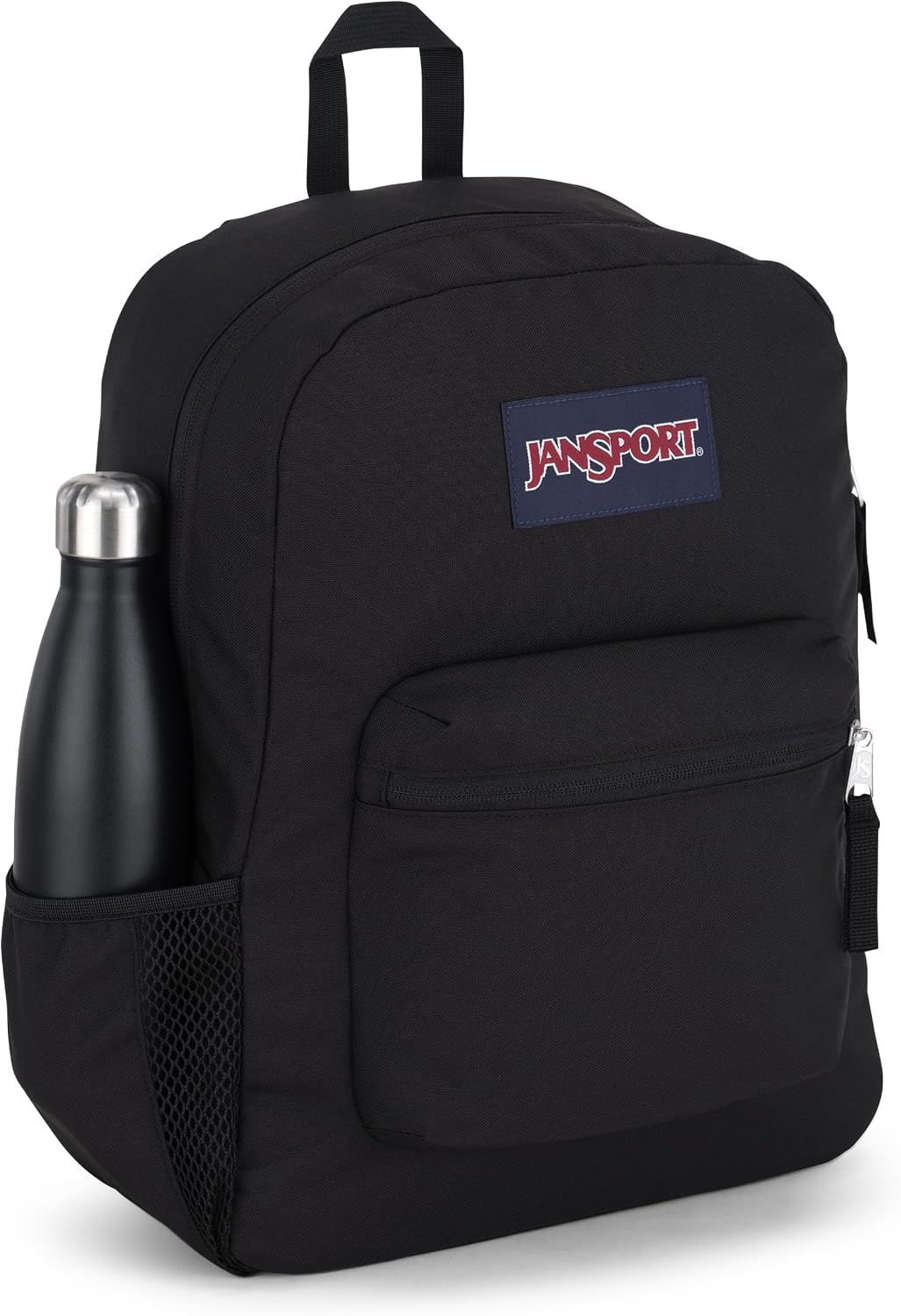JanSport 26L Cross Town Backpack – 12 inch Daypack, Black