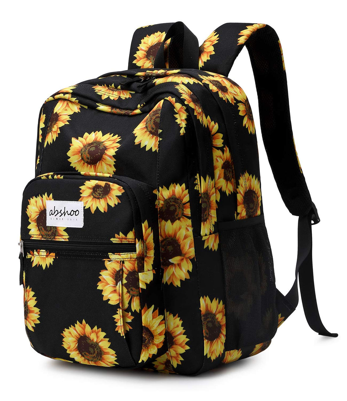 abshoo Classical Basic Womens Travel Backpack For College Men Water Resistant Bookbag (Black)