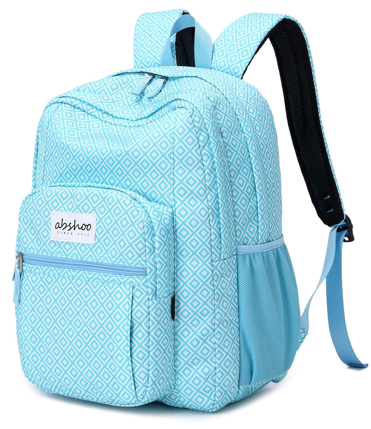 abshoo Classical Basic Womens Travel Backpack For College Men Water Resistant Bookbag (Black)