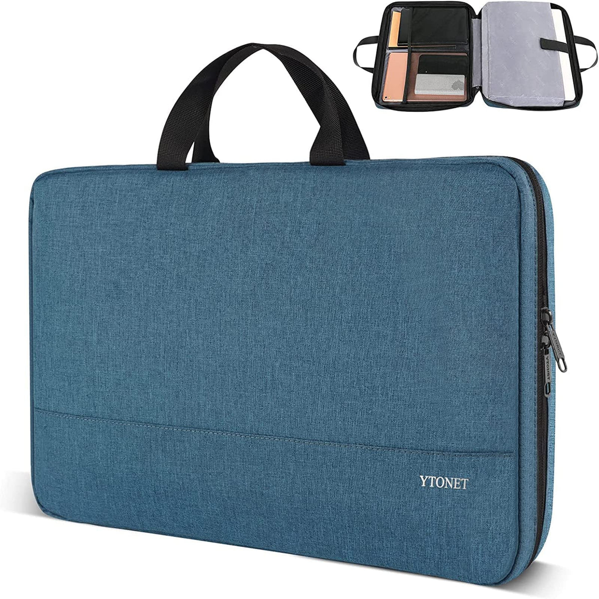 Ytonet Laptop Case 16 inch, 15-15.6 Inch TSA Laptop Sleeve Computer Bag