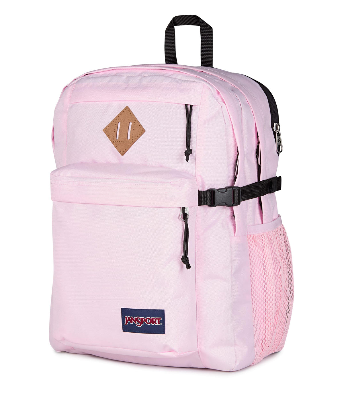 JanSport Main Campus Backpack - Travel or Work backpack w 15-Inch Laptop Sleeve and Dual Water Bottle Pockets, Navy