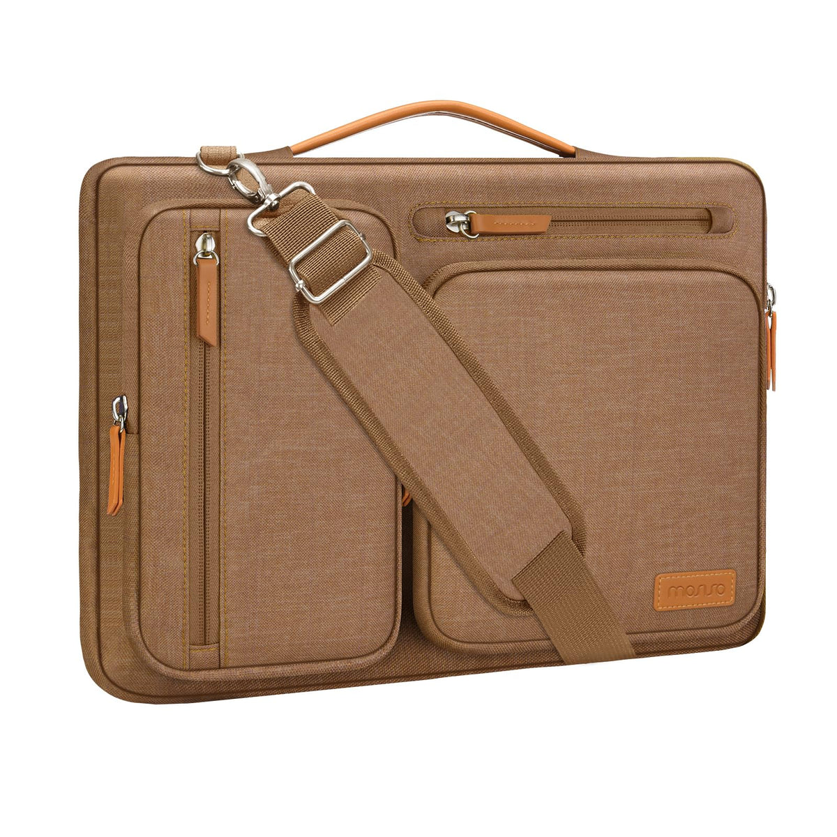 MOSISO 360 Protective Laptop Shoulder Bag 15.6 inch,15-16 inch Laptop Bag