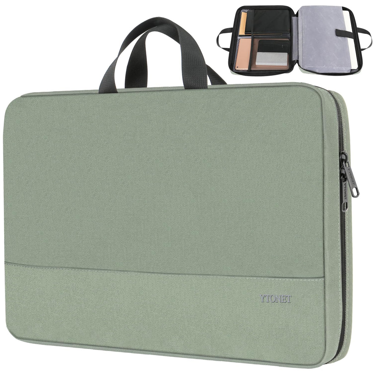 Ytonet Laptop Case 16 inch, 15-15.6 Inch TSA Laptop Sleeve Computer Bag