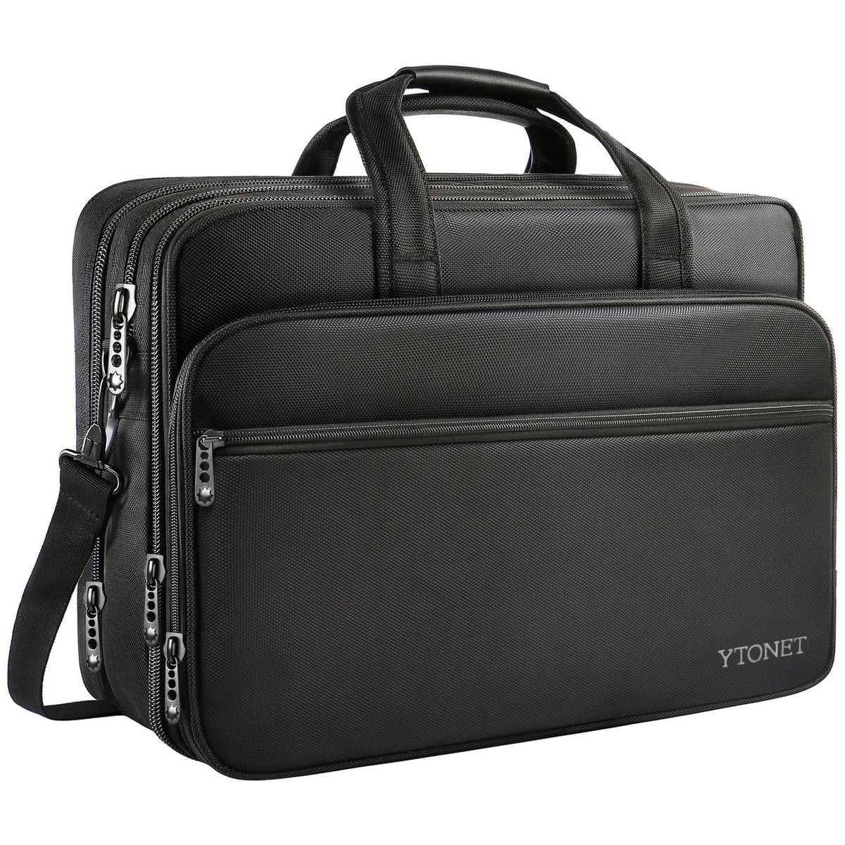 Ytonet Laptop Briefcases for Men, 17 Inch Expandable Briefcase laptop bag