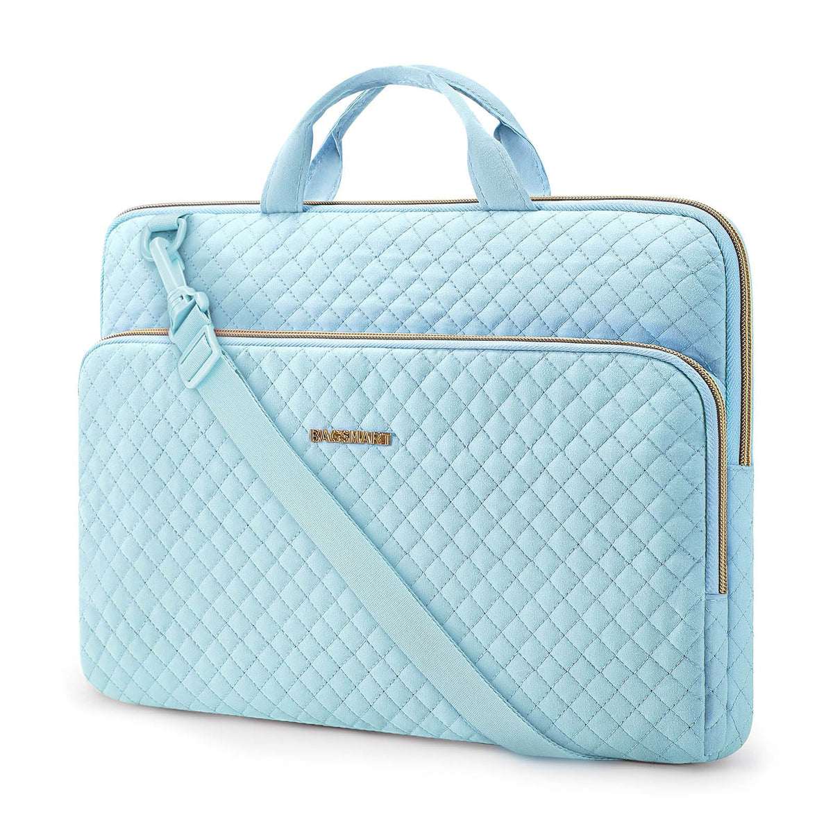 BAGSMART Laptop Sleeve Case with Handle Protective Water-Resistant