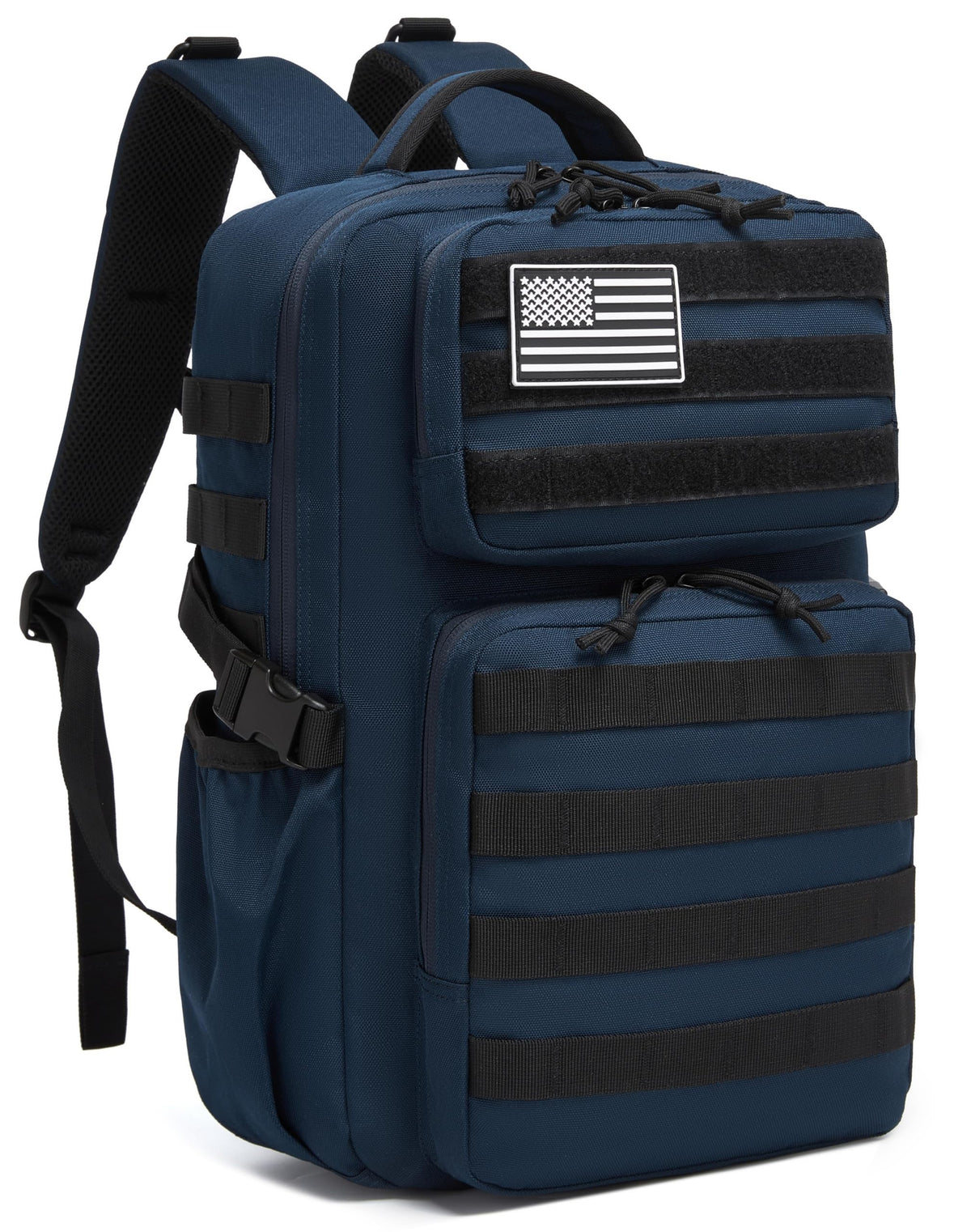 Wotony Military Tactical Backpack for Men Waterproof Daypack 3 Day Assault Pack Molle Bag with Water Bottle Holder