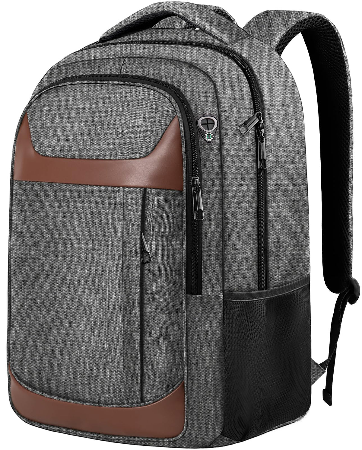 17" Travel Laptop Backpack, Airline Approved Computer Bag, Black