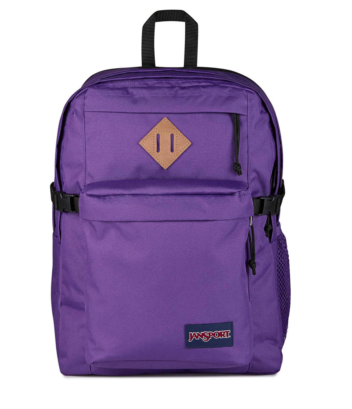 JanSport Main Campus Backpack - Travel or Work backpack w 15-Inch Laptop Sleeve and Dual Water Bottle Pockets, Navy