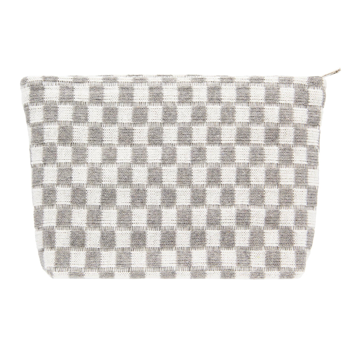 Checkered Makeup Bag for Purse, Small Travel Cosmetic Pouch,Blue,6 Pack