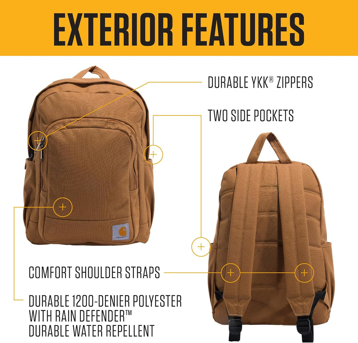 Carhartt Classic 25L Backpack Carhartt Brown