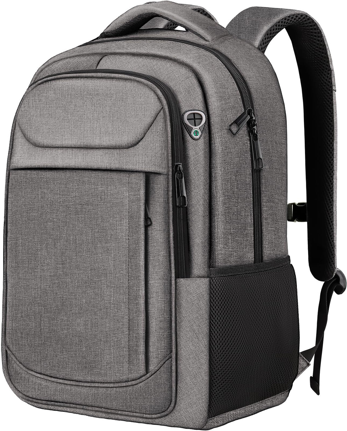 17" Travel Laptop Backpack, Airline Approved Computer Bag, Black