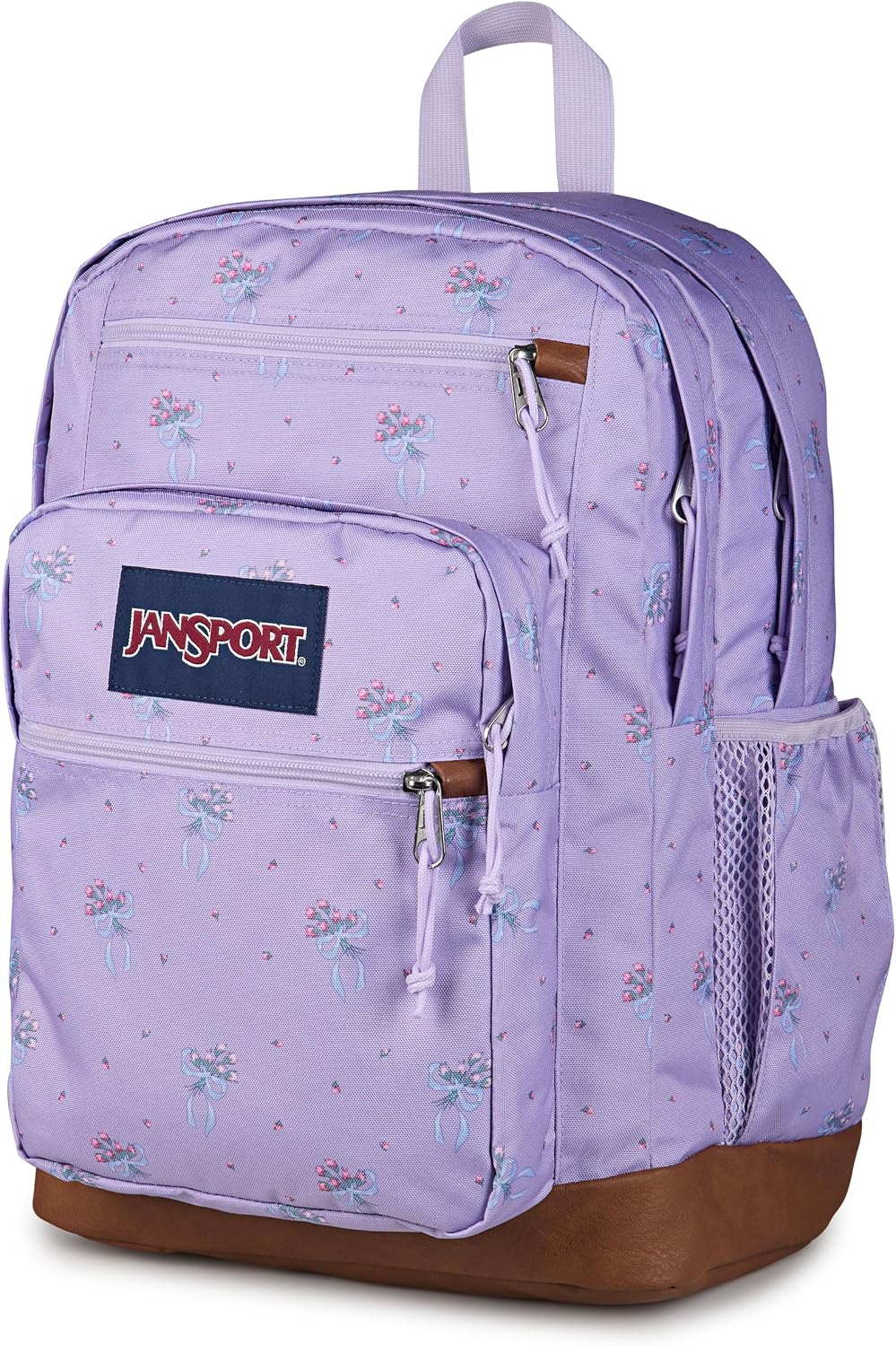JanSport 34L Cool Backpack – 15-inch Laptop Sleeve, Pastel Petals Lilac