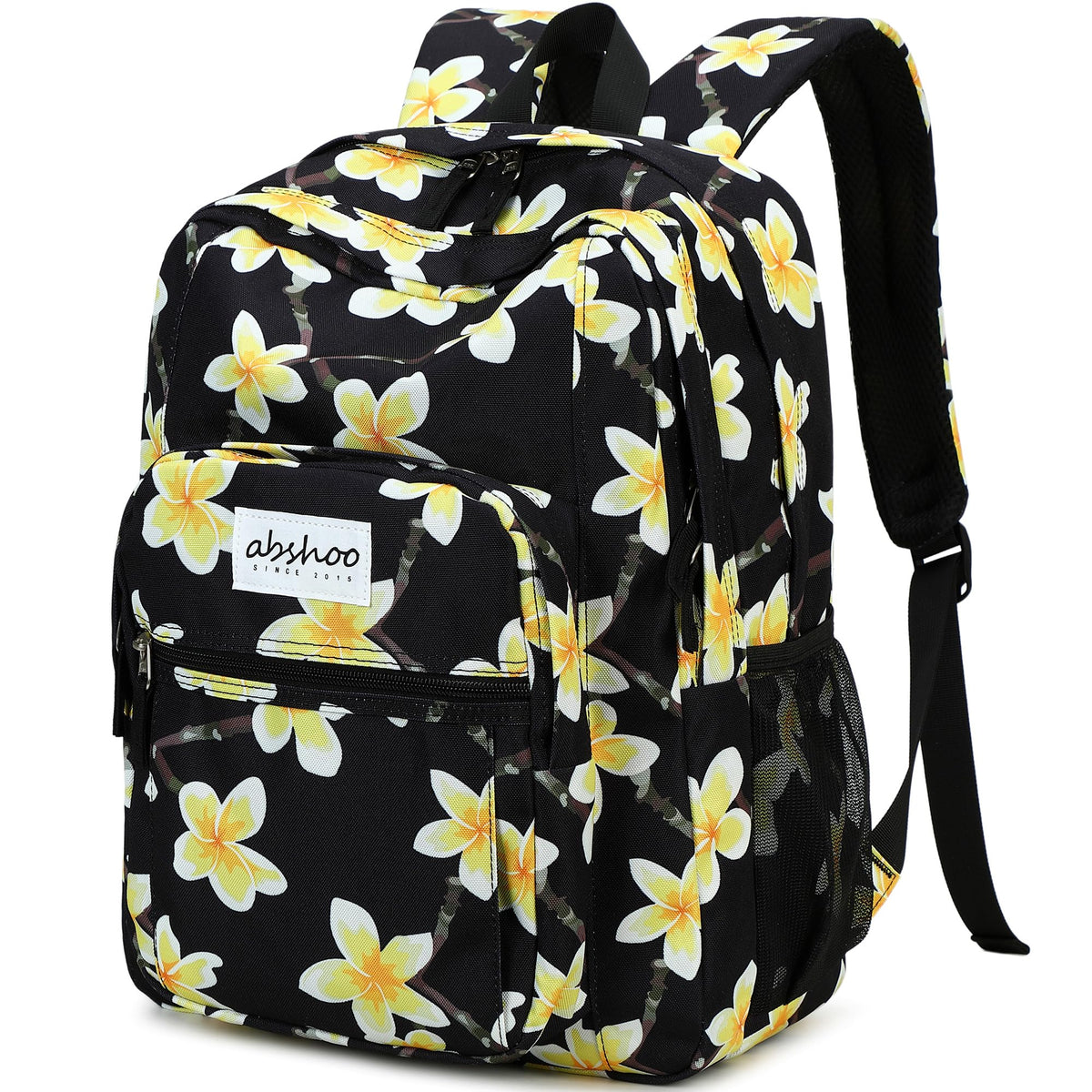 abshoo Classical Basic Womens Travel Backpack For College Men Water Resistant Bookbag (Black)