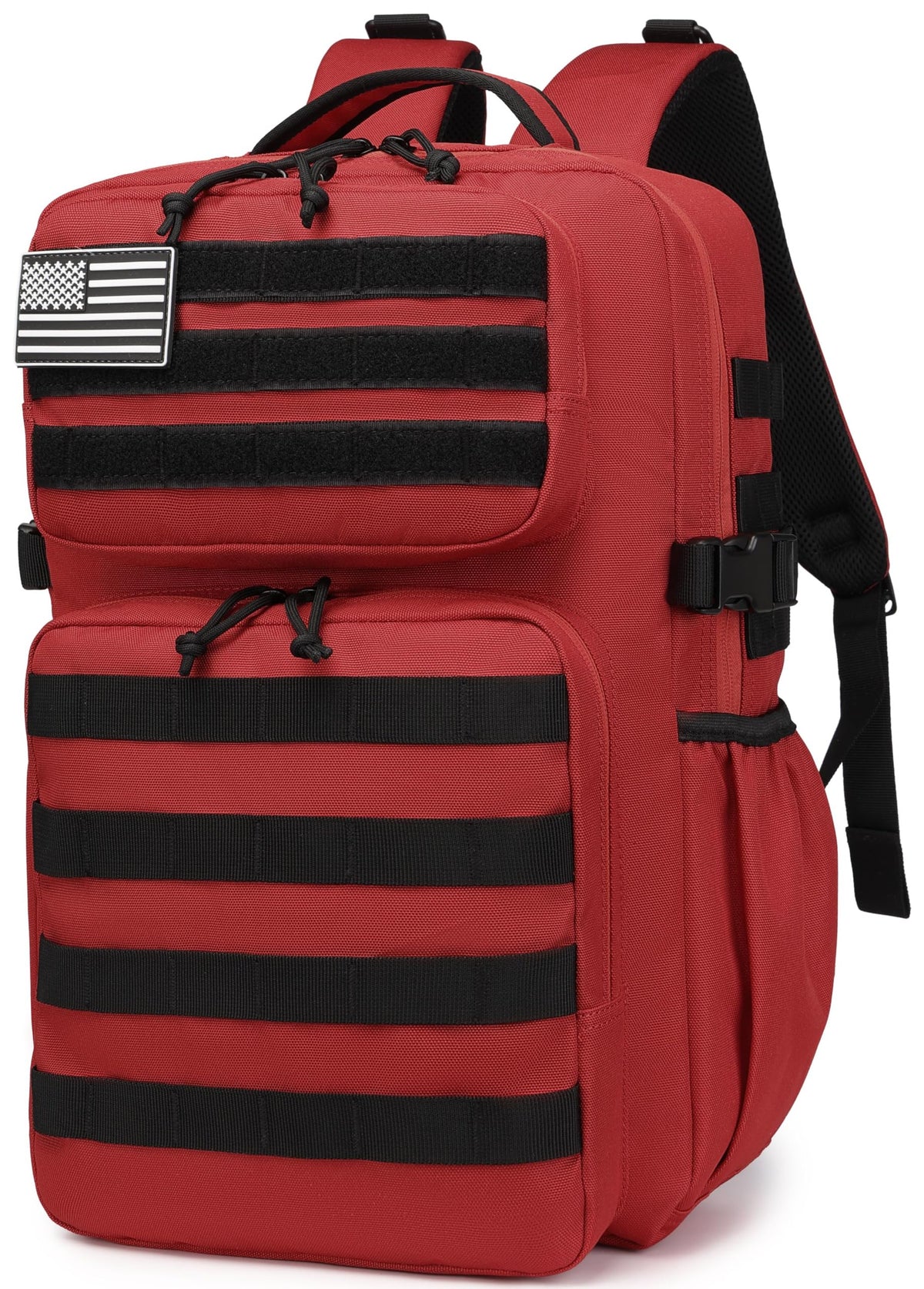 Wotony Military Tactical Backpack for Men Waterproof Daypack 3 Day Assault Pack Molle Bag with Water Bottle Holder