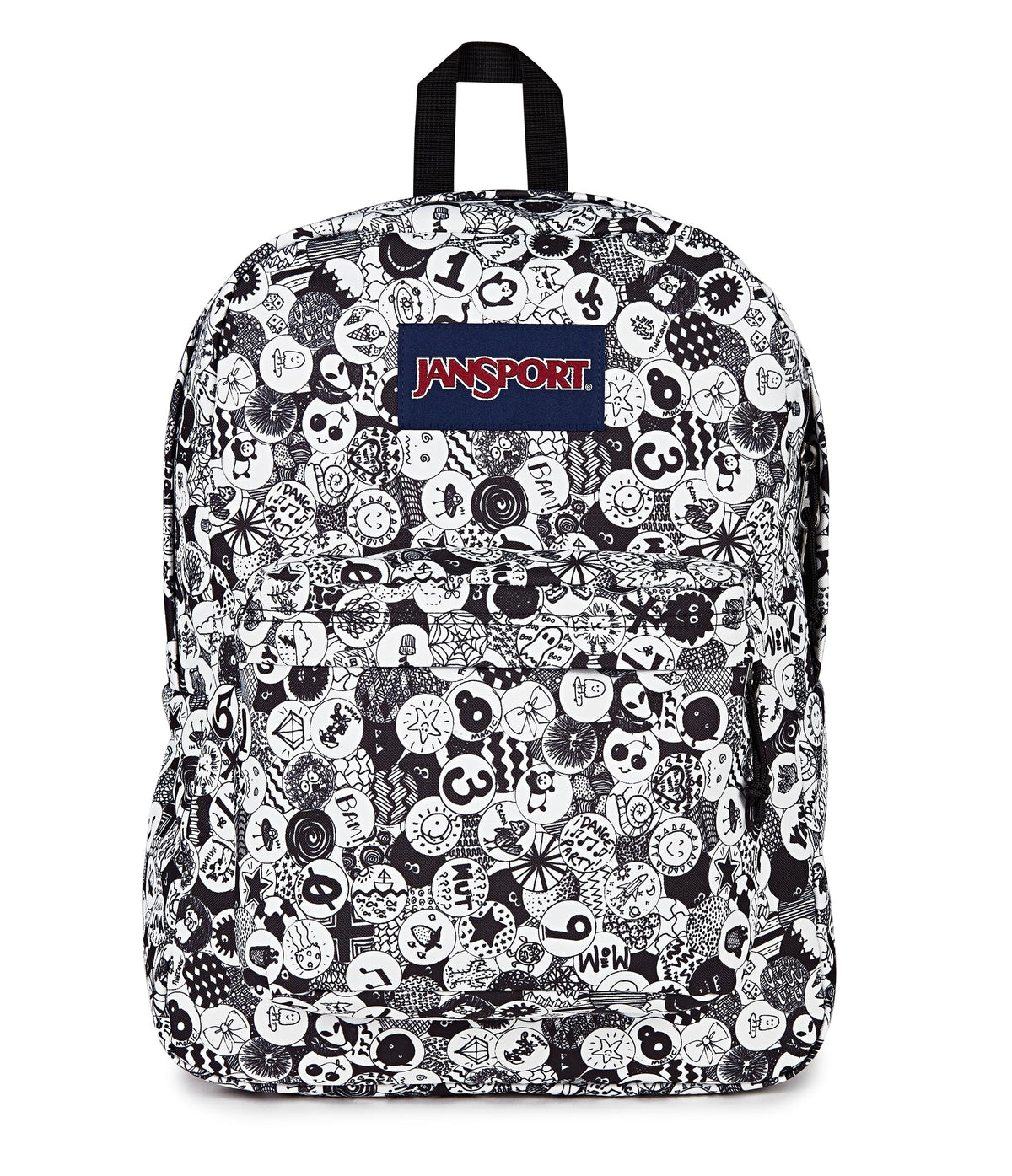 JanSport SuperBreak One Backpacks - Durable, Lightweight Bookbag with 1 Main Compartment, Front Utility Pocket with Built-in Organizer - Premium Backpack, Black