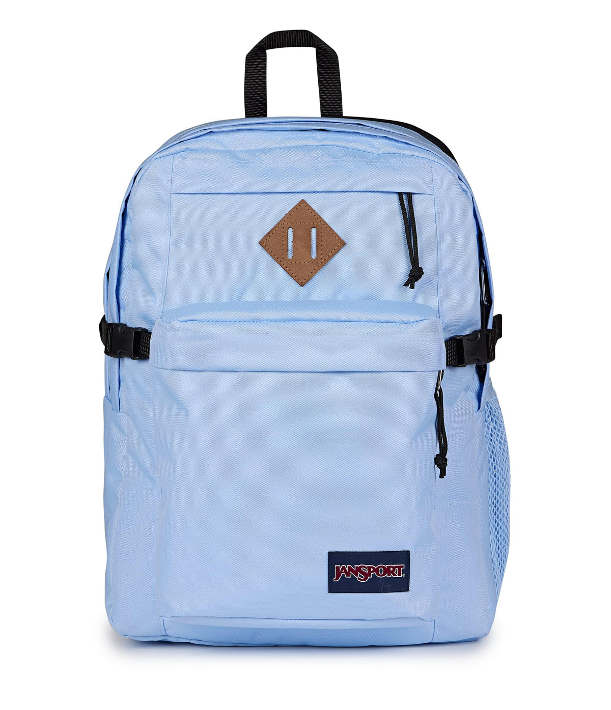 JanSport Main Campus Backpack - Travel or Work backpack w 15-Inch Laptop Sleeve and Dual Water Bottle Pockets, Navy
