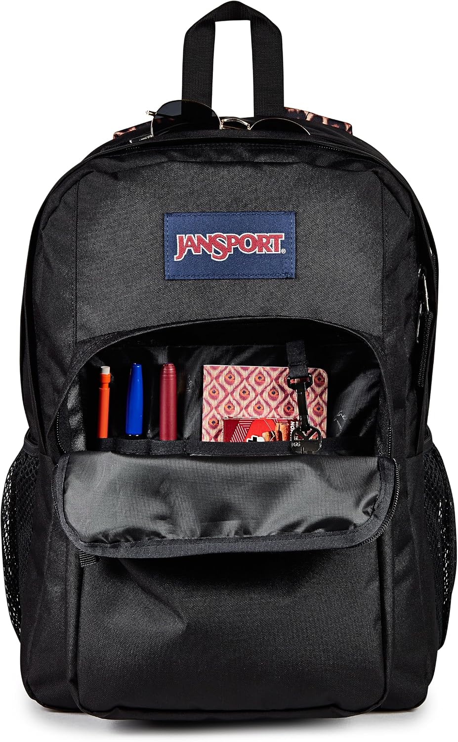 JanSport Big Plans Backpack, Animal Illustion Con Black/Black/Tan/Black