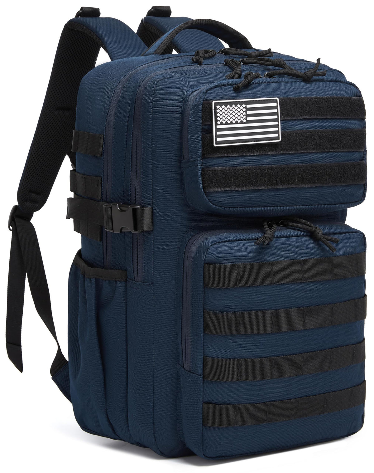Wotony Military Tactical Backpack for Men Waterproof Daypack 3 Day Assault Pack Molle Bag with Water Bottle Holder