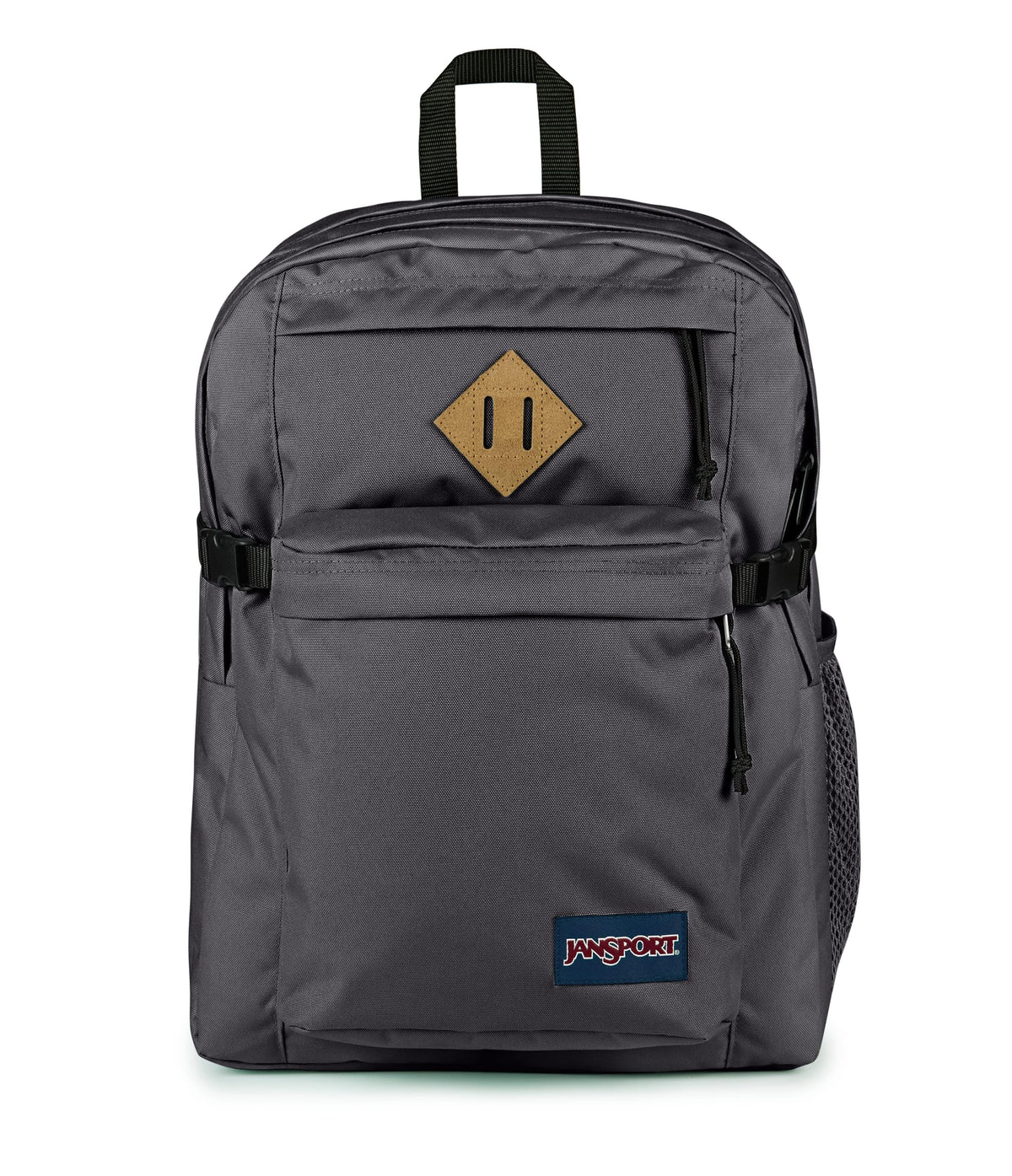 JanSport Main Campus Backpack - Travel or Work backpack w 15-Inch Laptop Sleeve and Dual Water Bottle Pockets, Navy