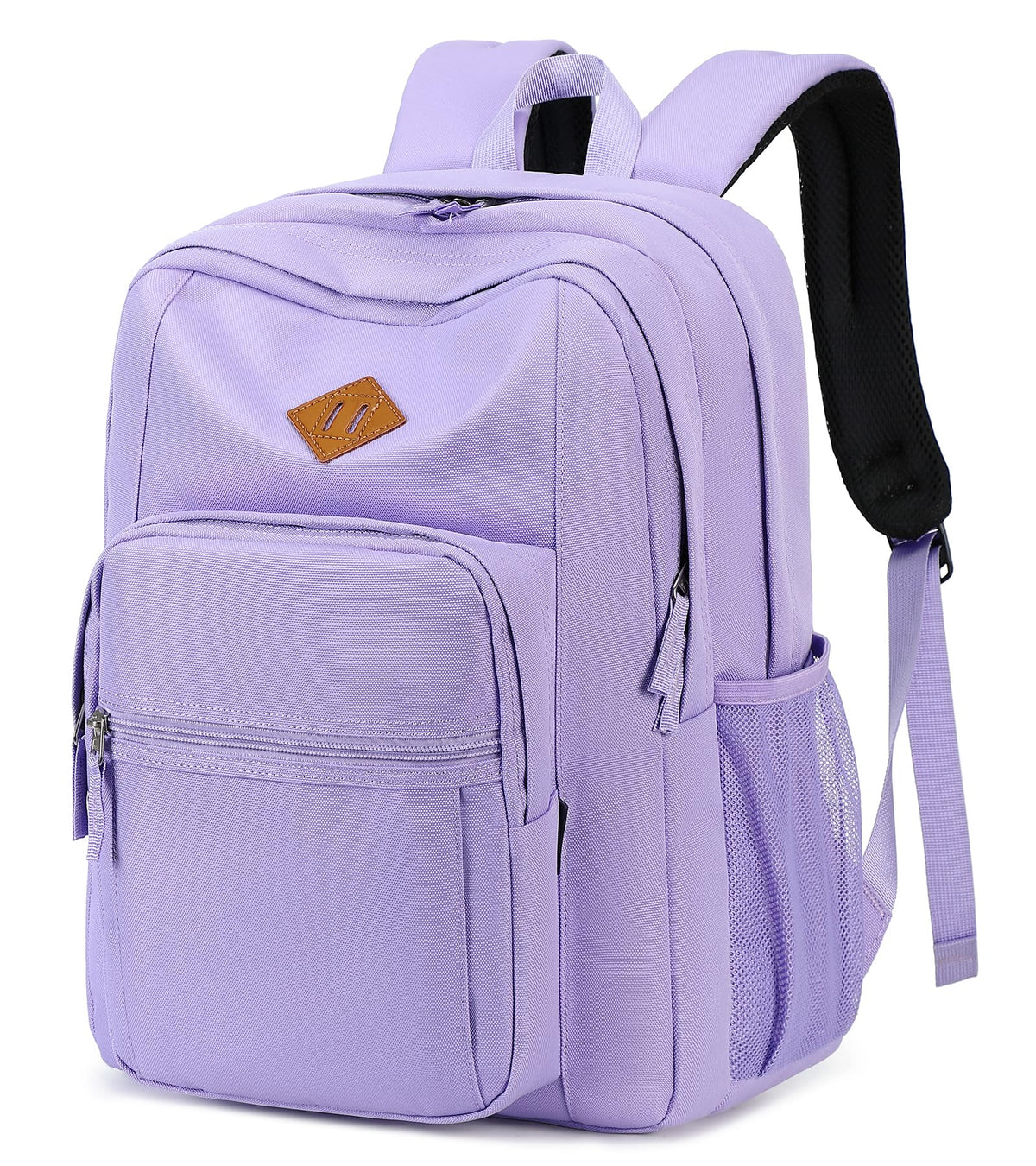 abshoo Classical Basic Womens Travel Backpack For College Men Water Resistant Bookbag (Black)