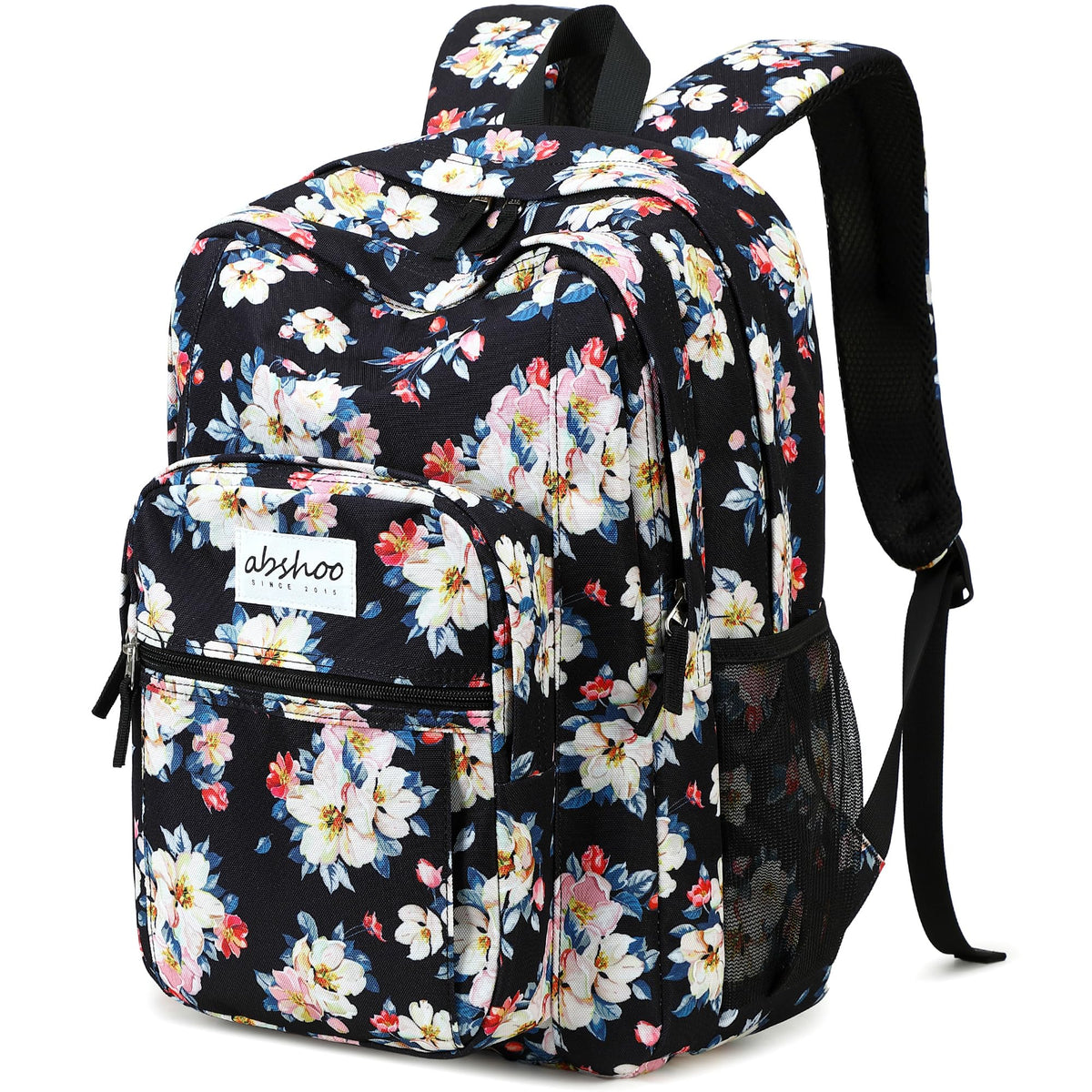 abshoo Classical Basic Womens Travel Backpack For College Men Water Resistant Bookbag (Black)