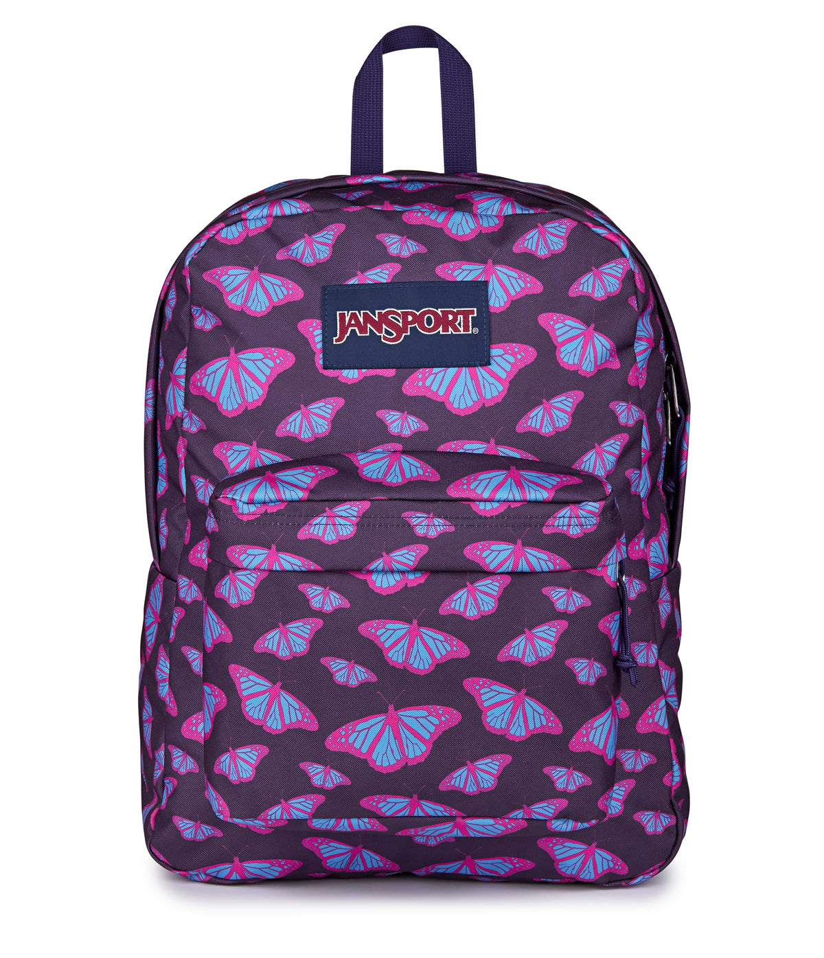 JanSport SuperBreak One Backpacks - Durable, Lightweight Bookbag with 1 Main Compartment, Front Utility Pocket with Built-in Organizer - Premium Backpack, Black