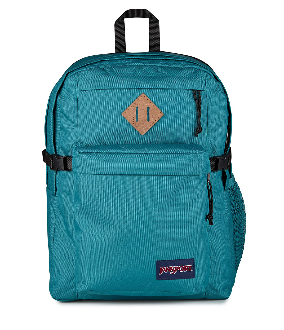 JanSport Main Campus Backpack - Travel or Work backpack w 15-Inch Laptop Sleeve and Dual Water Bottle Pockets, Navy