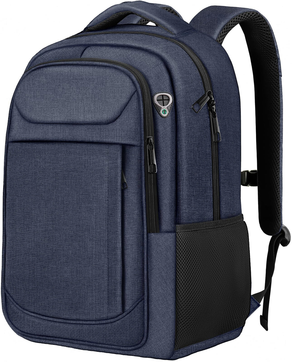 17" Travel Laptop Backpack, Airline Approved Computer Bag, Black