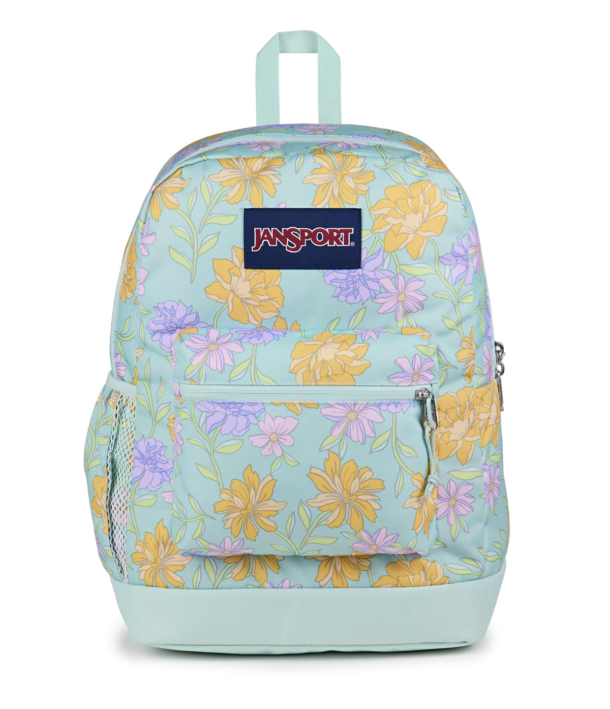 JanSport 26L Cross Town Plus Backpack, Emerald Pool