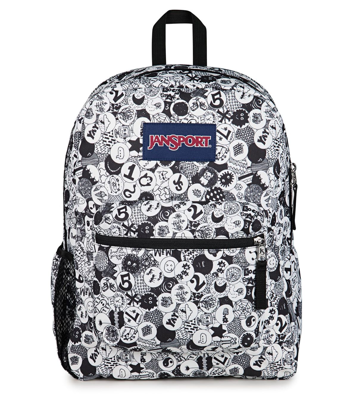 JanSport 26L Cross Town Backpack – 12 inch Daypack, Black
